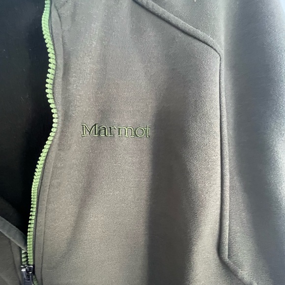 Preowned Men’s Large Marmot Full Zip Hoodie. - Picture 5 of 7